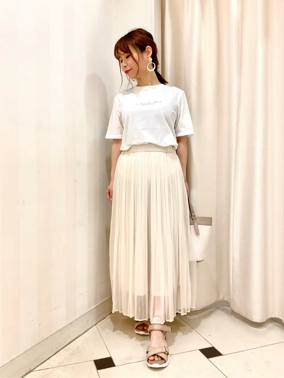 ANY SIS 横尾 コーディネート画像