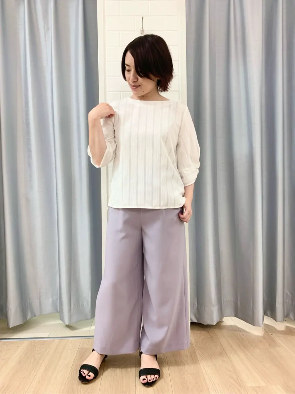 ANY SIS 丸岡 コーディネート画像