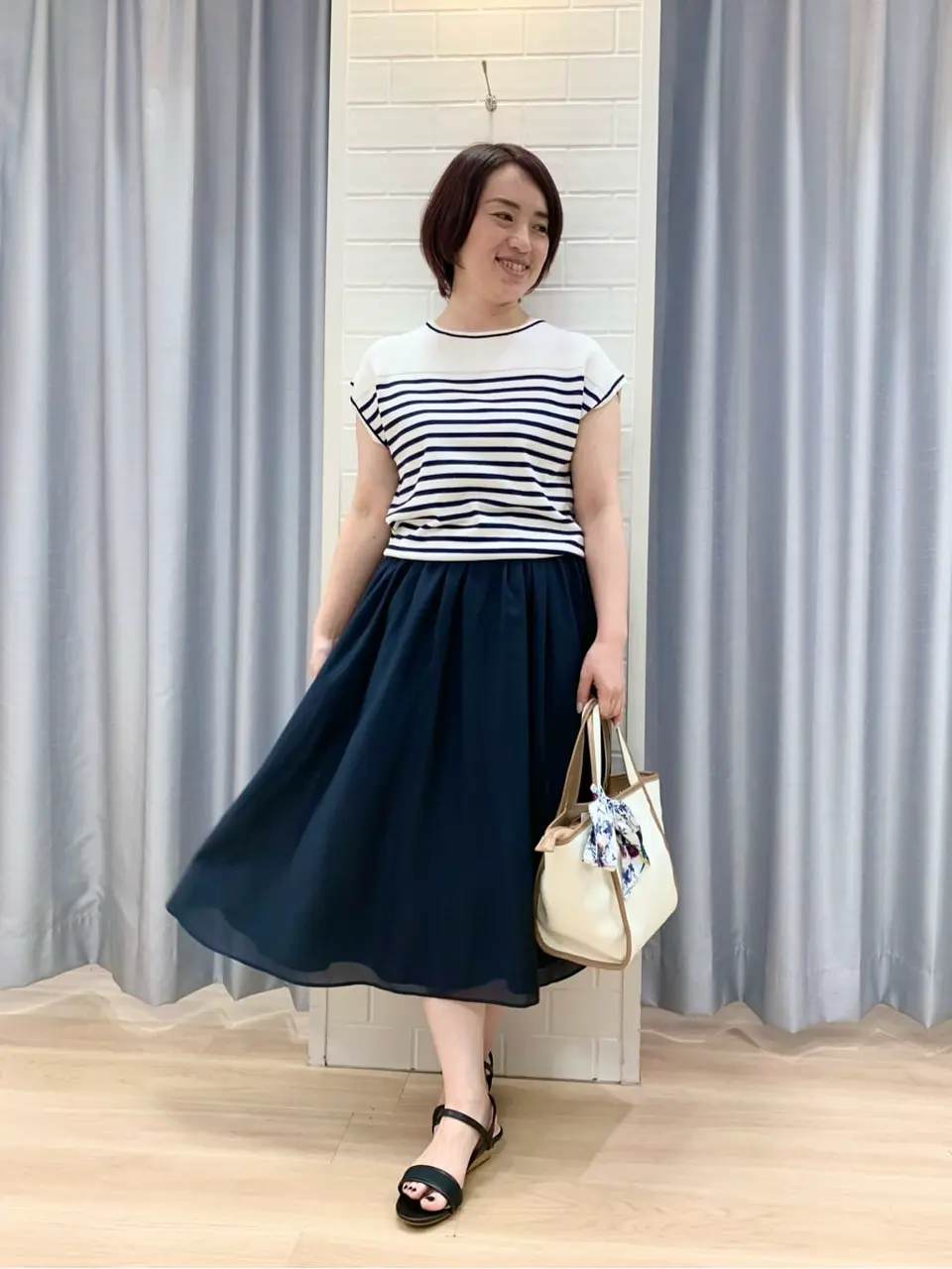 ANY SIS 丸岡 コーディネート画像