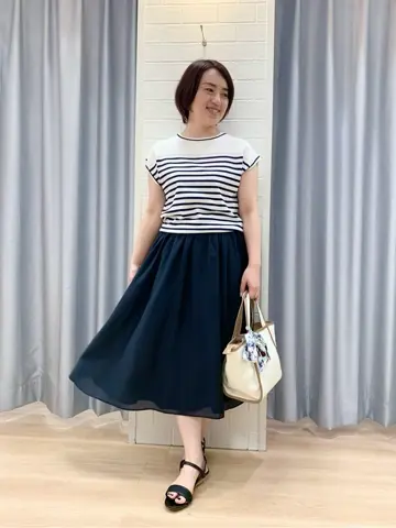 ANY SIS 丸岡 コーディネート画像