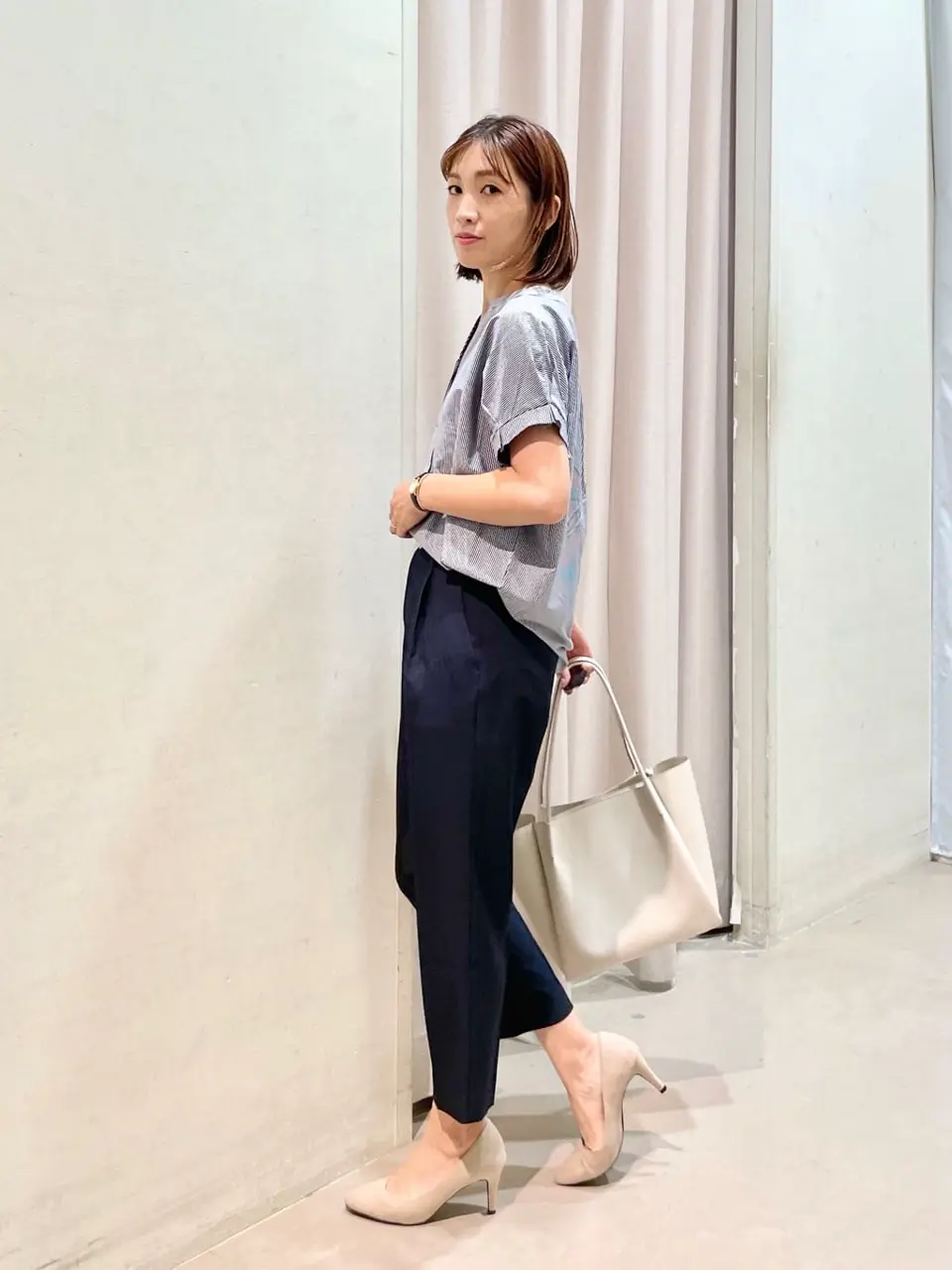 ANY SIS 濱野 コーディネート画像