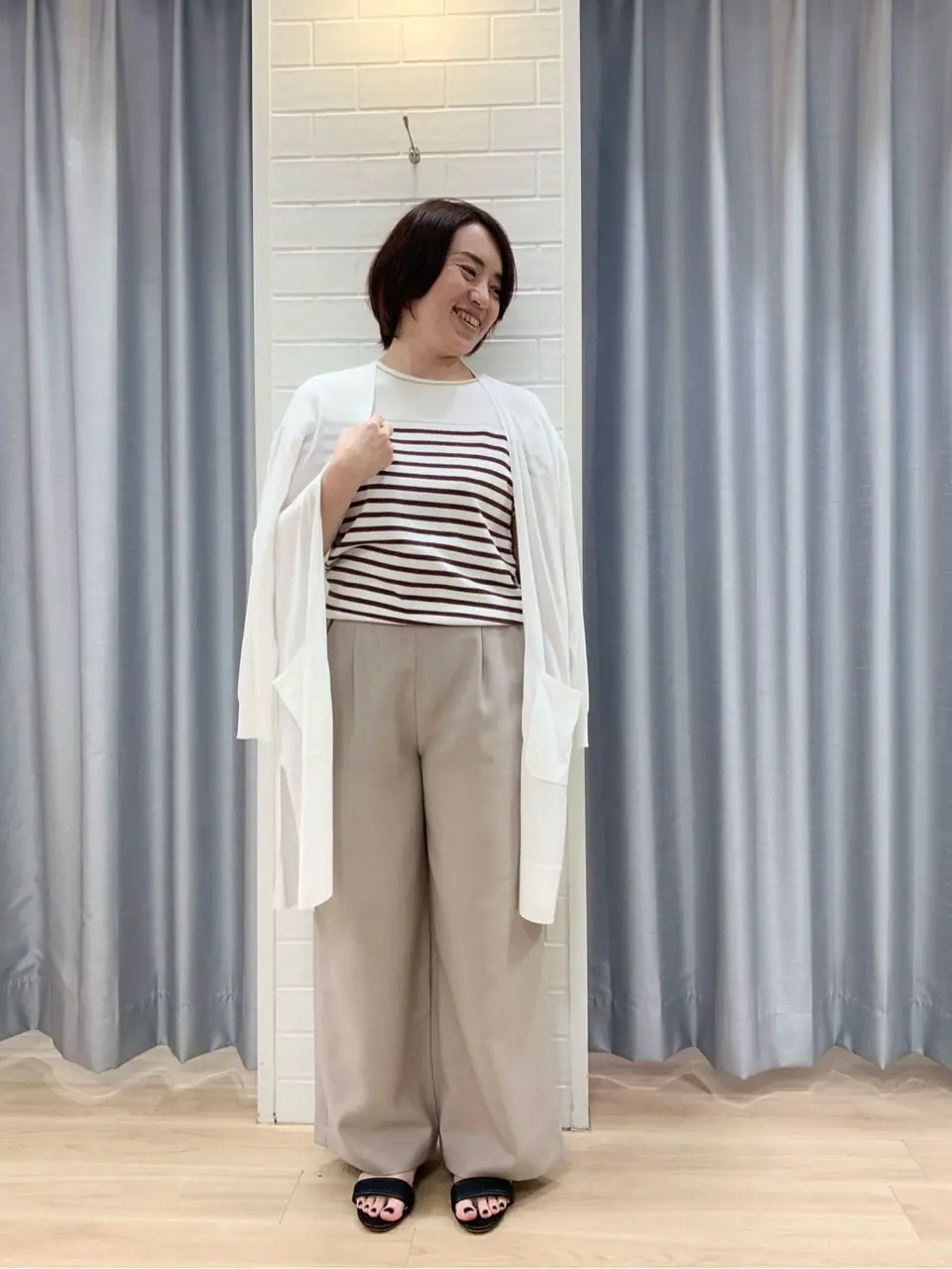 ANY SIS 丸岡 コーディネート画像