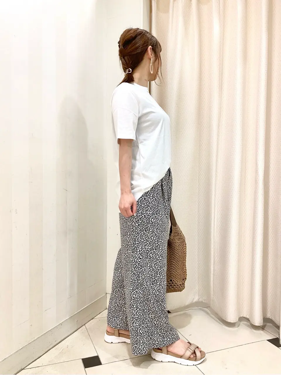 ANY SIS 横尾 コーディネート画像