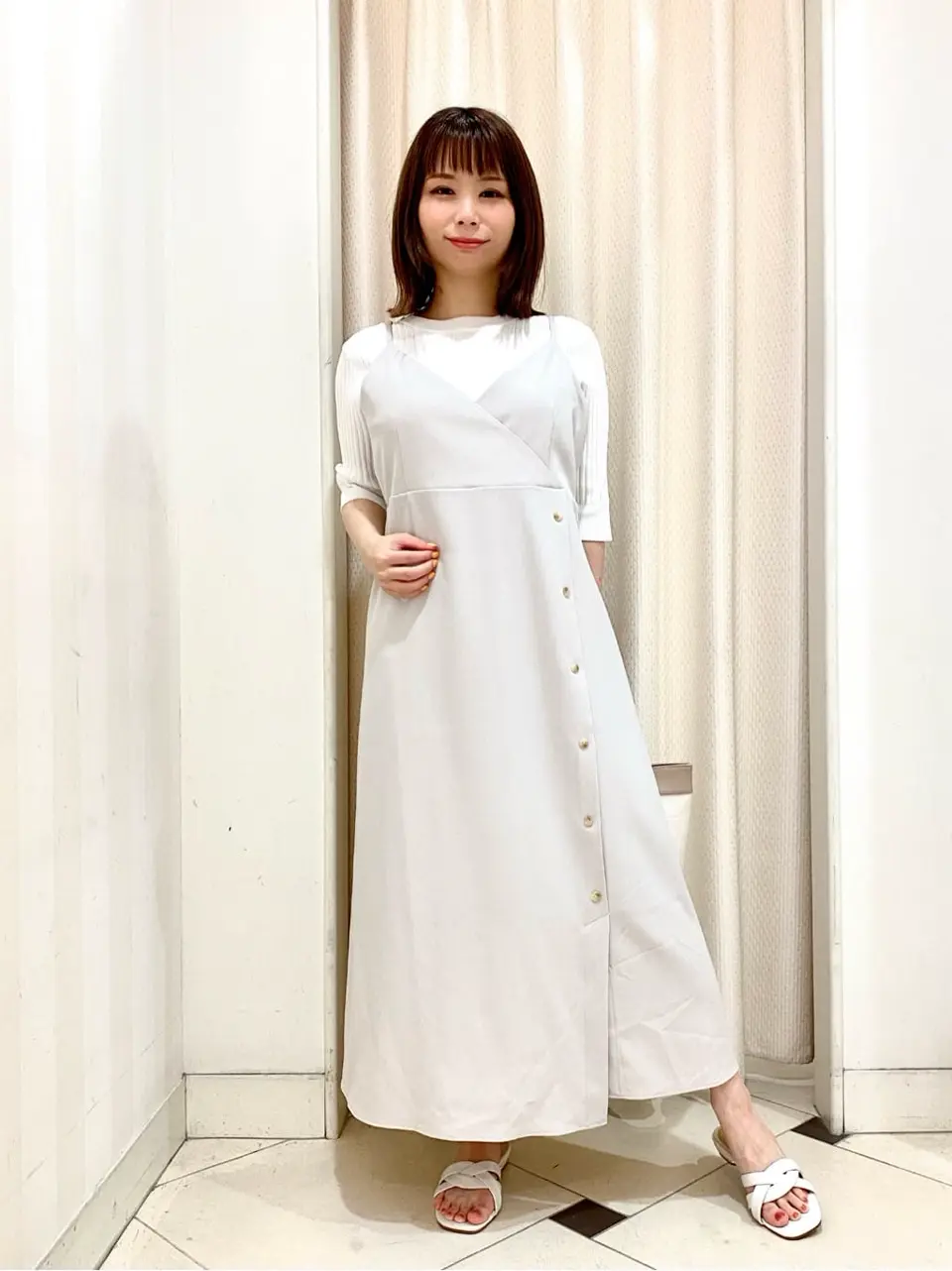 ANY SIS 横尾 コーディネート画像