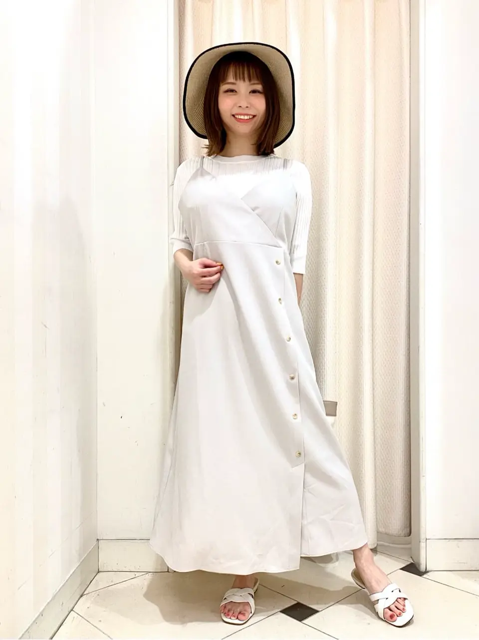 ANY SIS 横尾 コーディネート画像