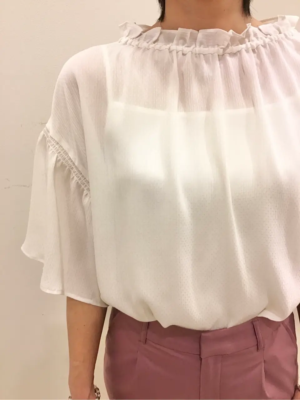 ANY SIS 藤森 コーディネート画像