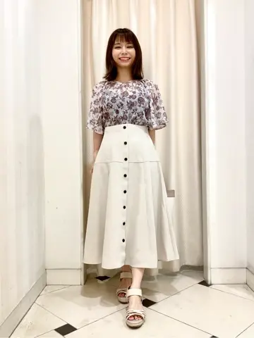 ANY SIS 横尾 コーディネート画像