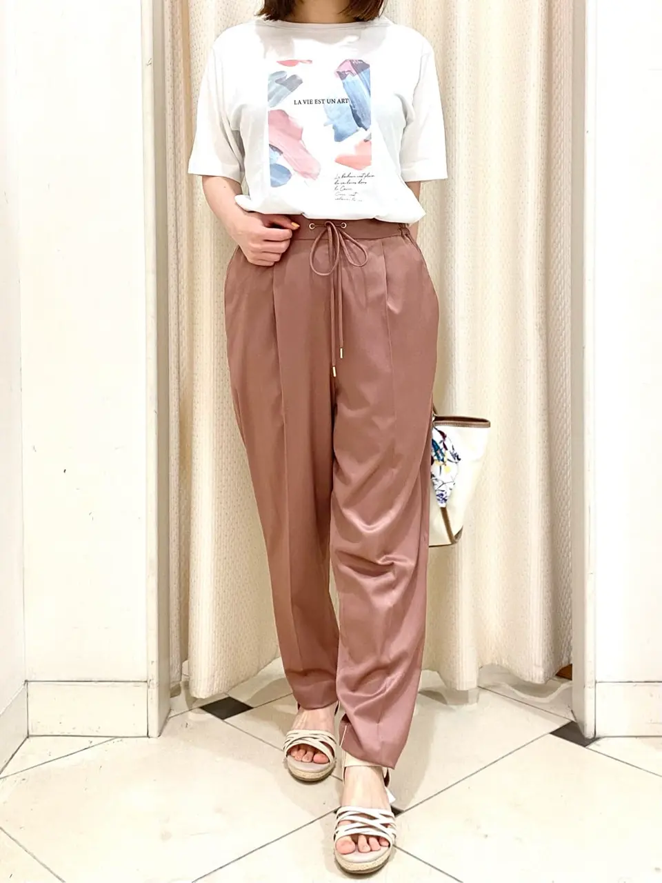 ANY SIS 横尾 コーディネート画像