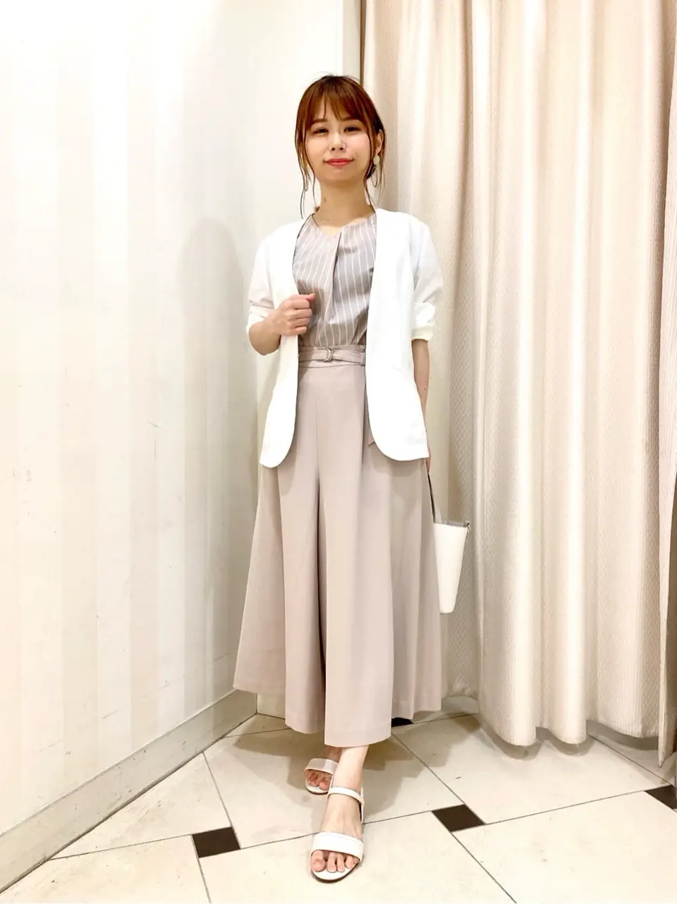 ANY SIS 横尾 コーディネート画像