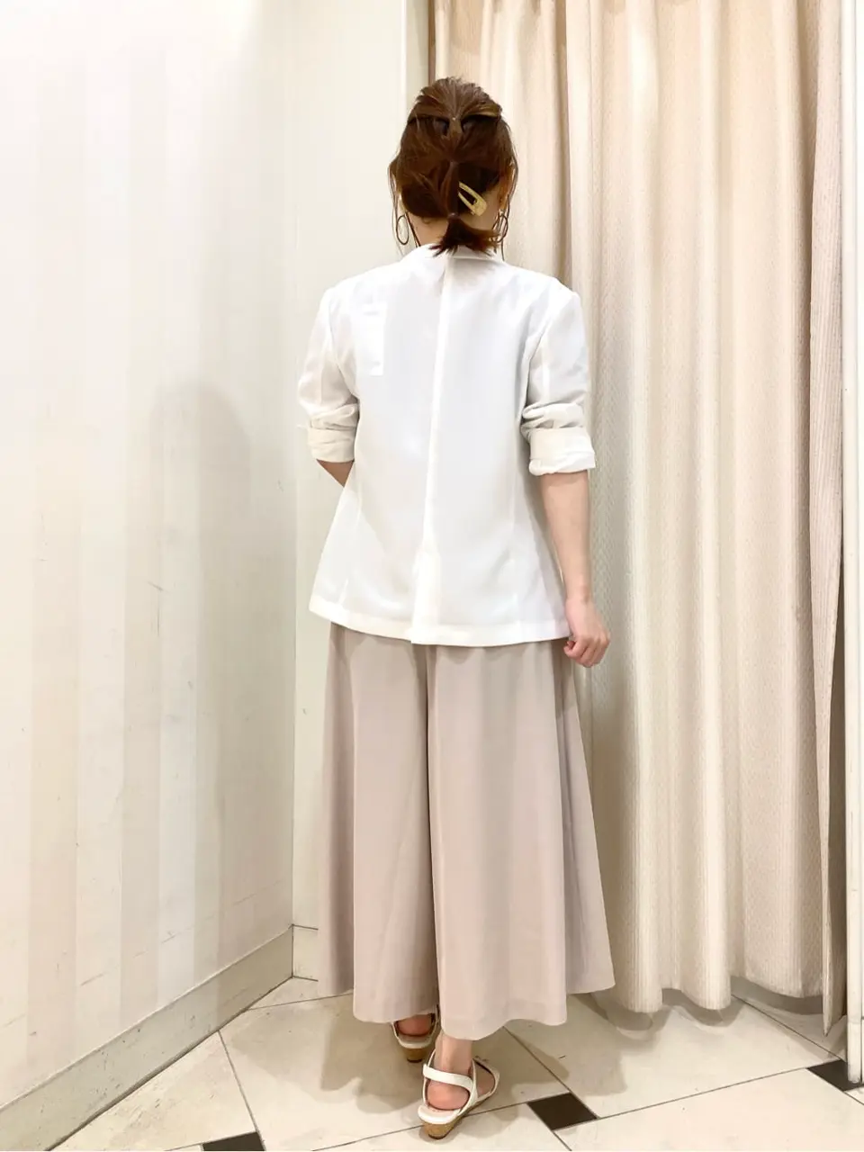 ANY SIS 横尾 コーディネート画像