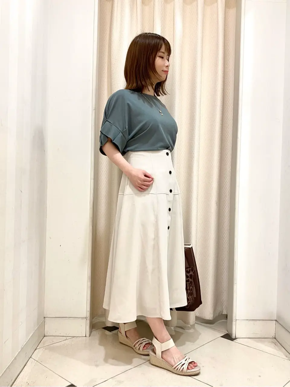 ANY SIS 横尾 コーディネート画像