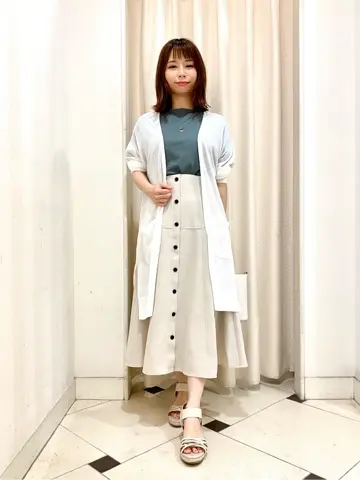 ANY SIS 横尾 コーディネート画像