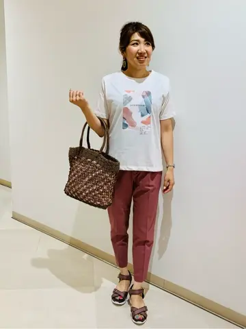 ANY SIS 石川 コーディネート画像