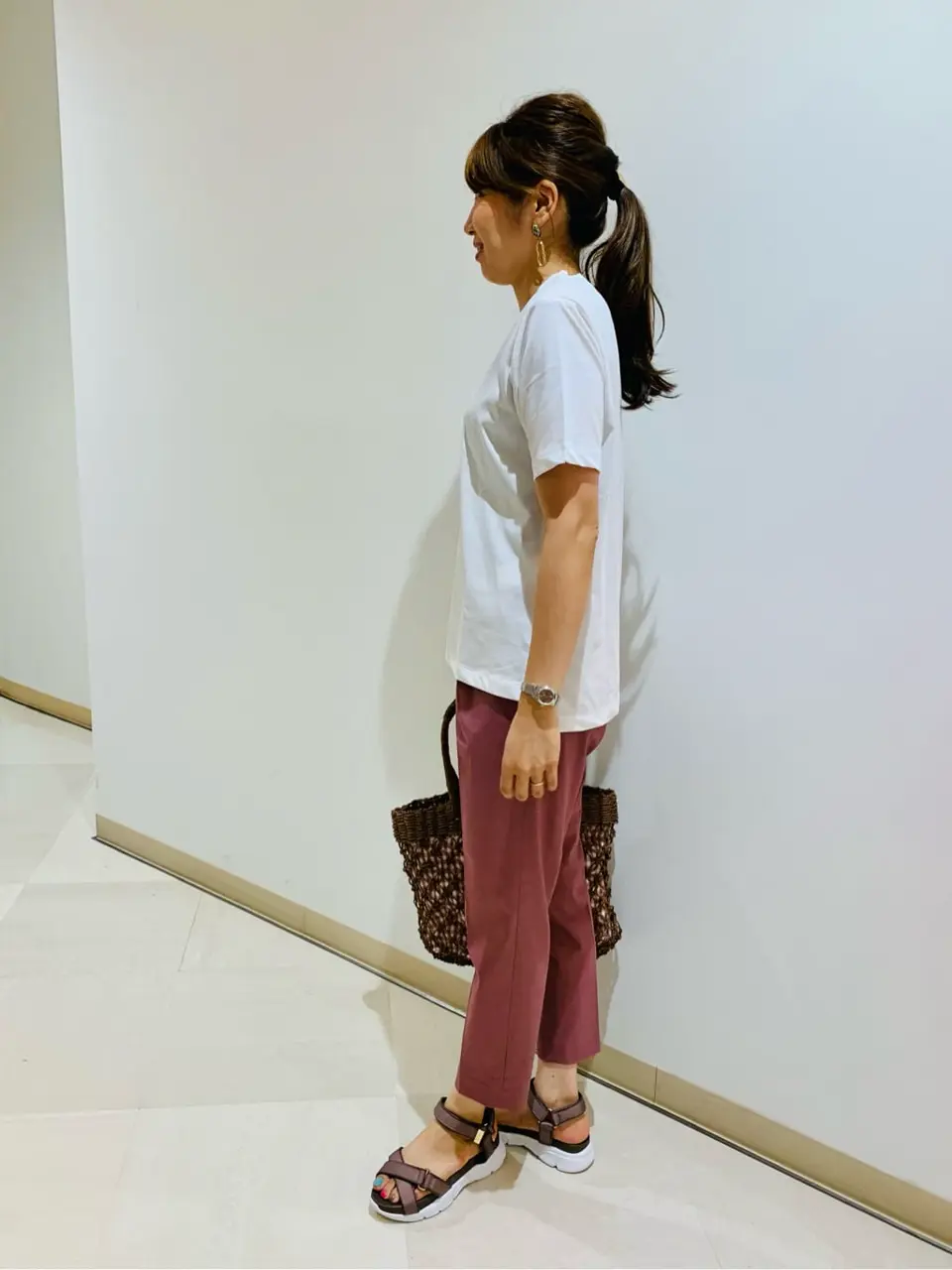 ANY SIS 石川 コーディネート画像