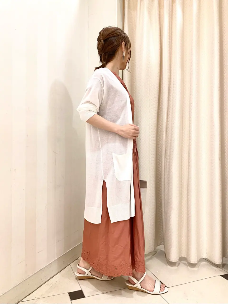 ANY SIS 横尾 コーディネート画像