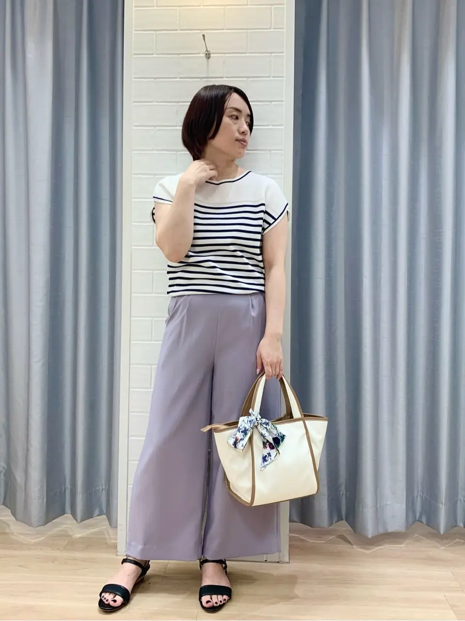 ANY SIS 丸岡 コーディネート画像