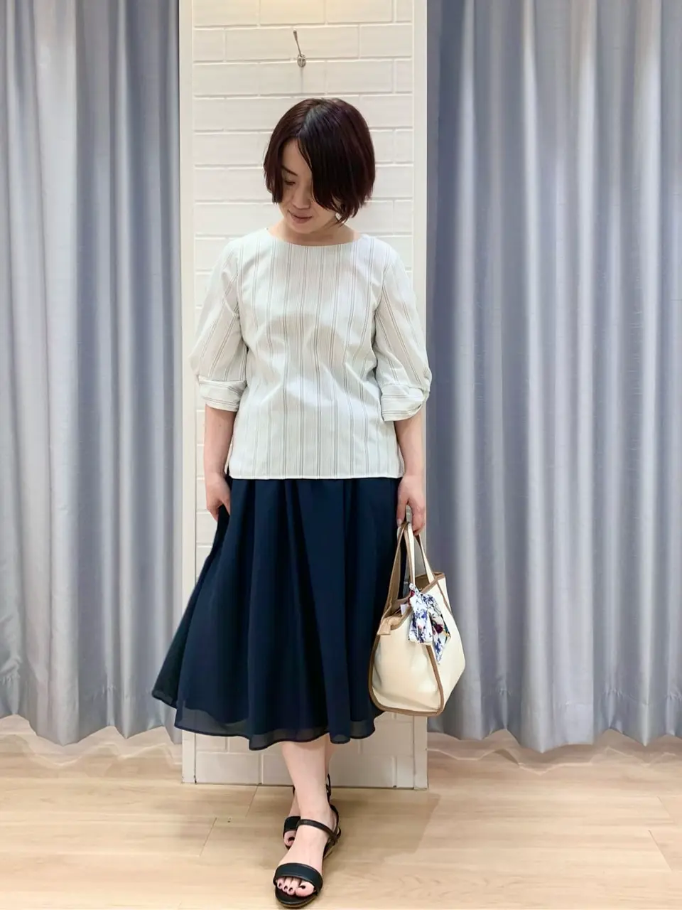 ANY SIS 丸岡 コーディネート画像