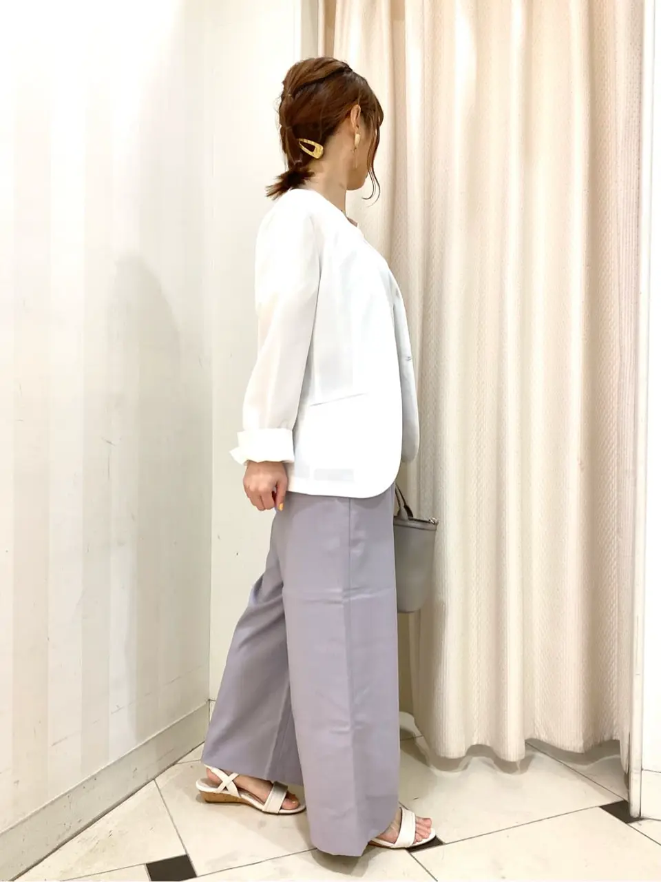 ANY SIS 横尾 コーディネート画像