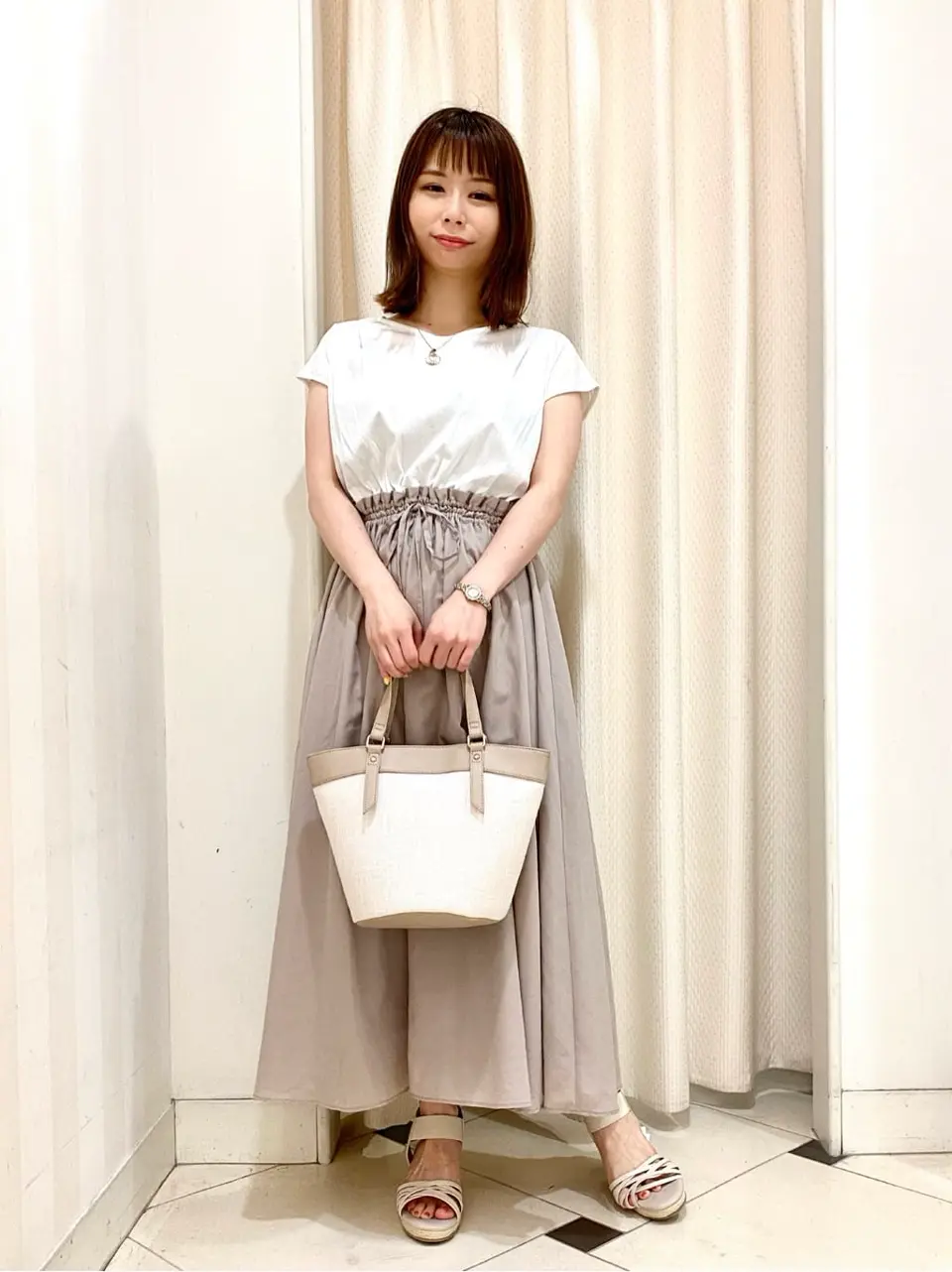 ANY SIS 横尾 コーディネート画像