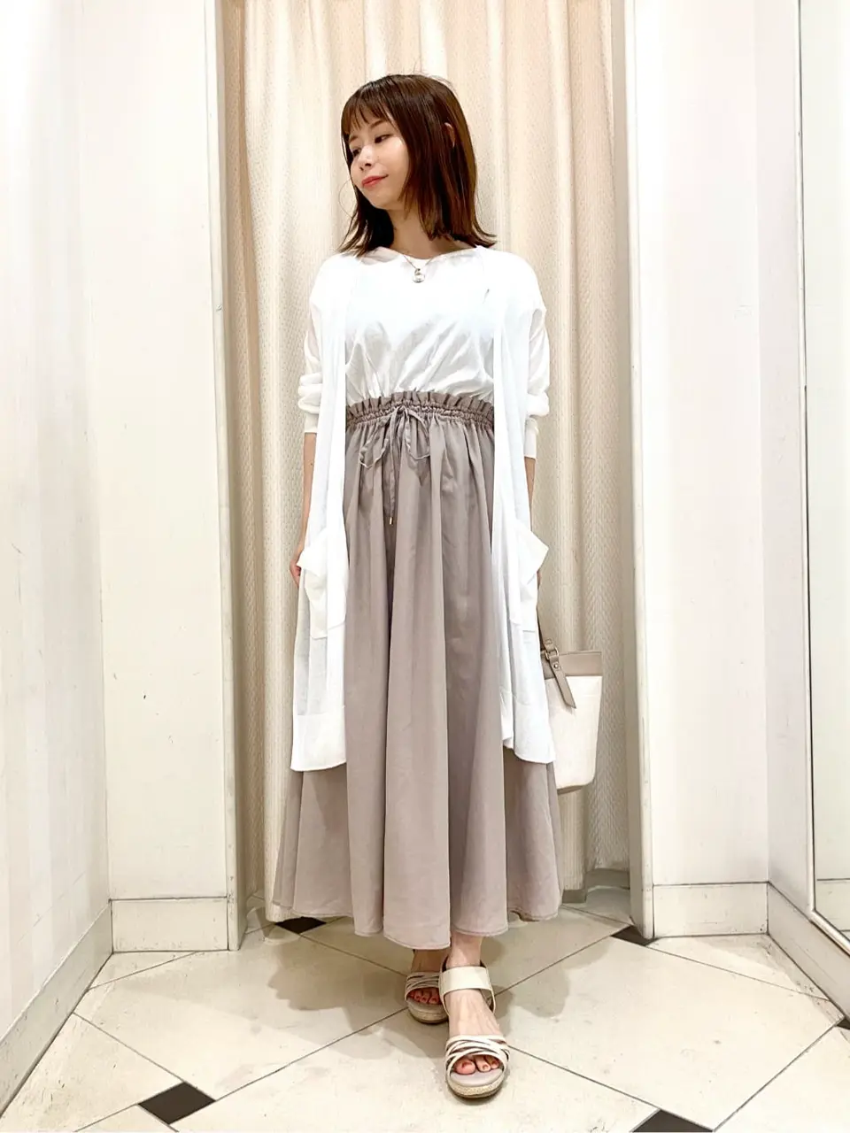 ANY SIS 横尾 コーディネート画像