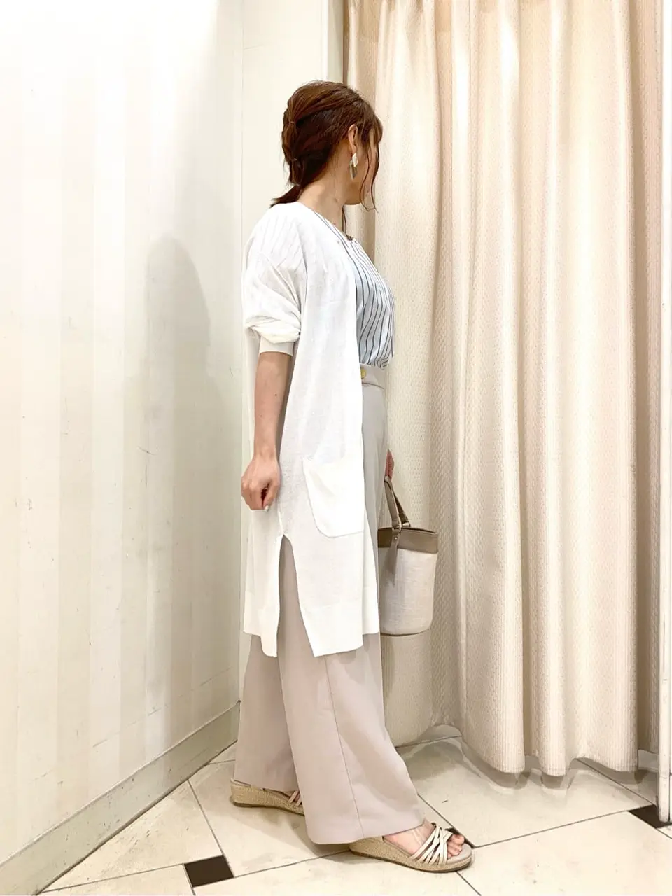 ANY SIS 横尾 コーディネート画像