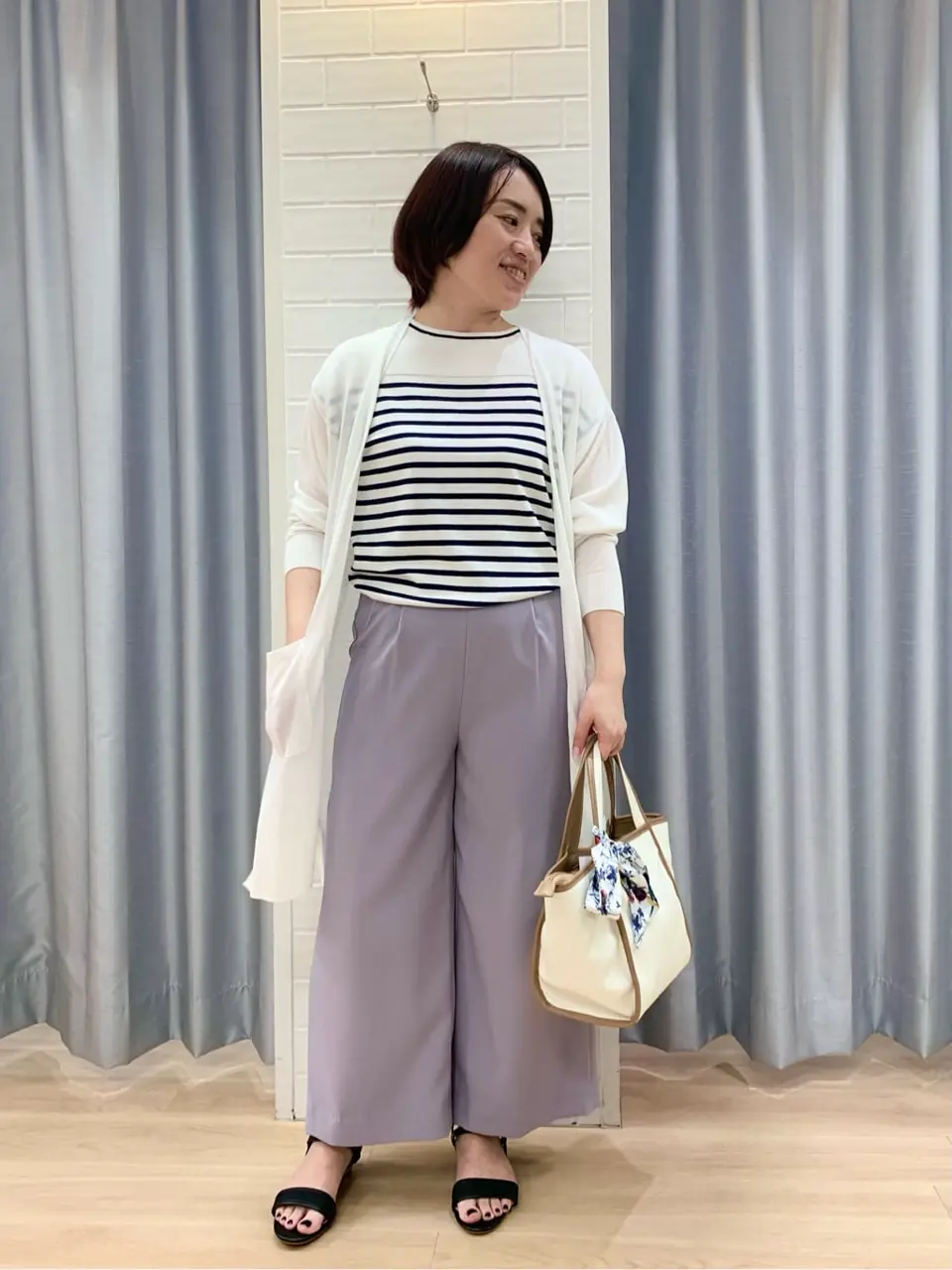 ANY SIS 丸岡 コーディネート画像