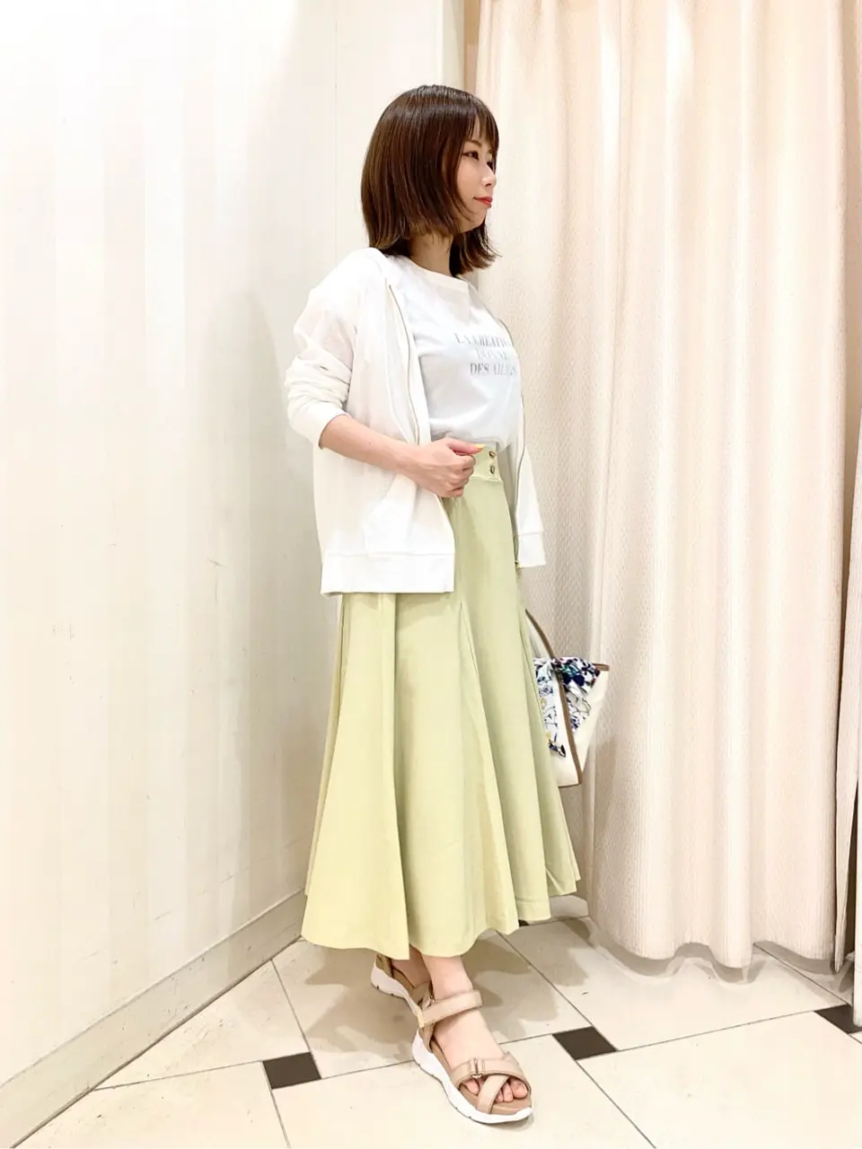 ANY SIS 横尾 コーディネート画像