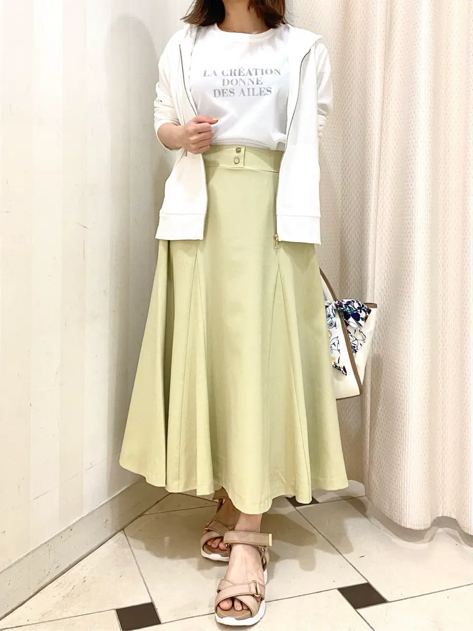 ANY SIS 横尾 コーディネート画像