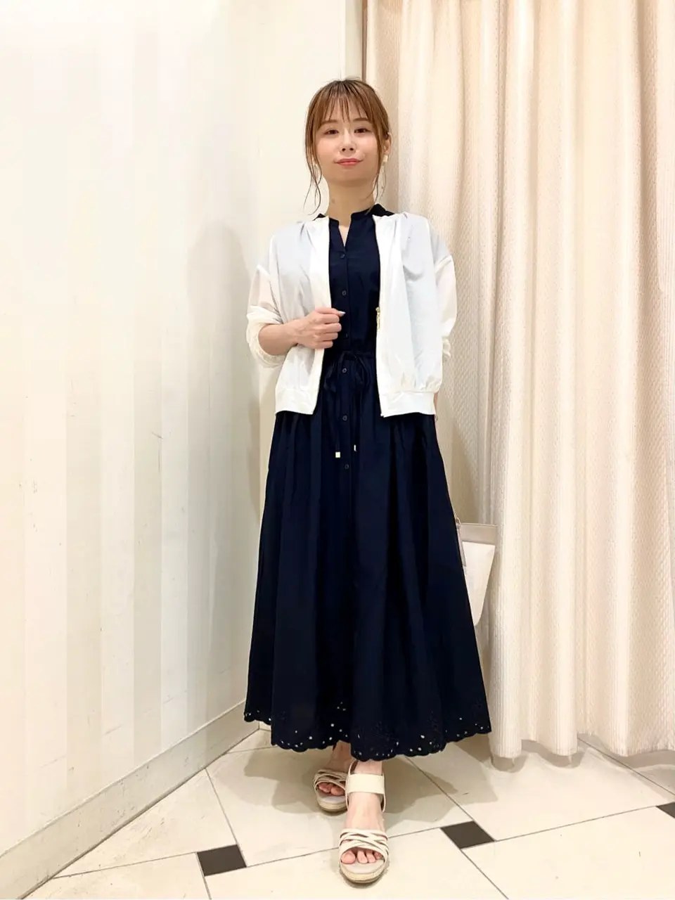 ANY SIS 横尾 コーディネート画像