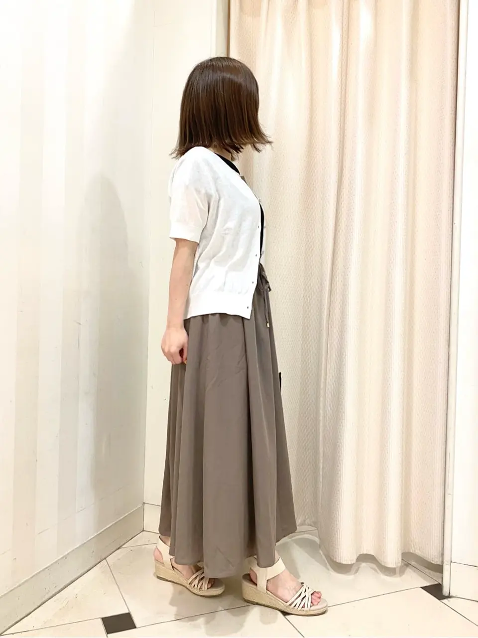 ANY SIS 横尾 コーディネート画像