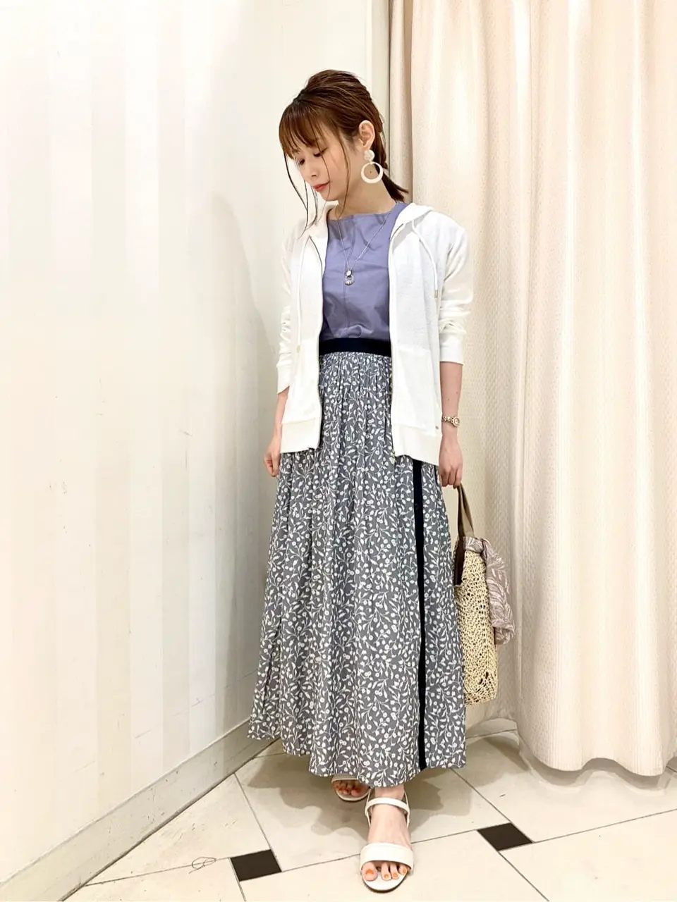 ANY SIS 横尾 コーディネート画像