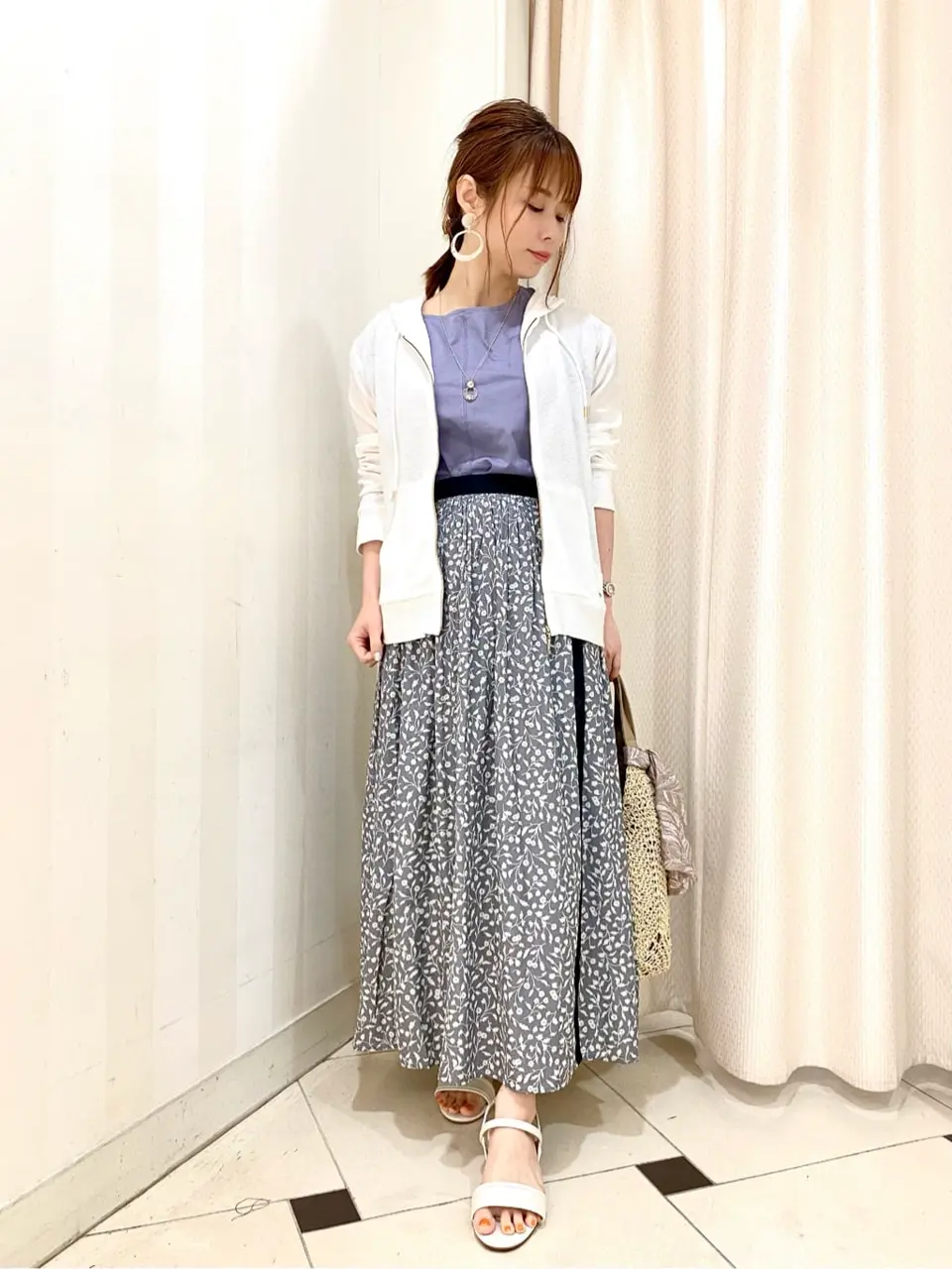 ANY SIS 横尾 コーディネート画像