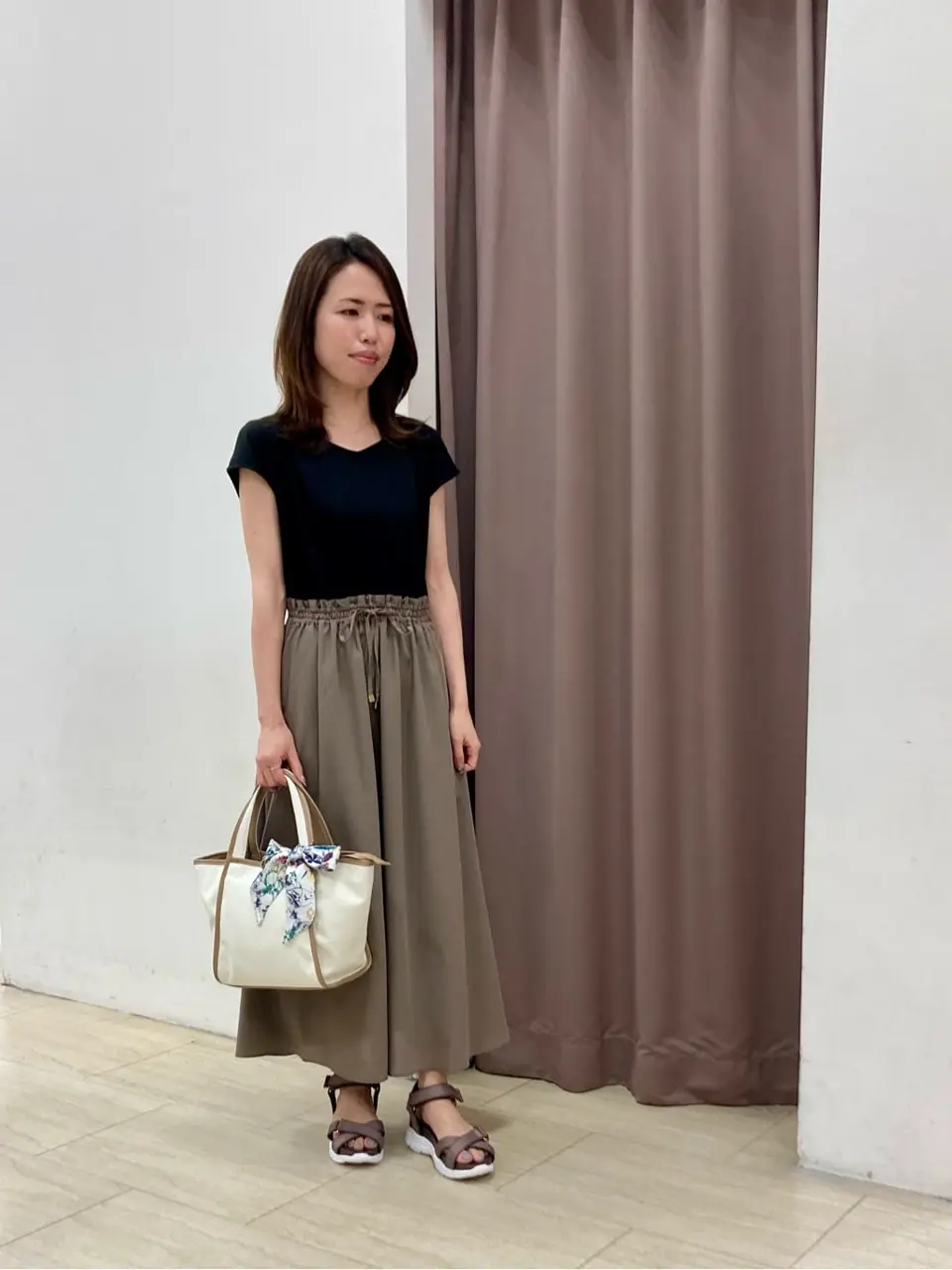  スタッフ コーディネート画像