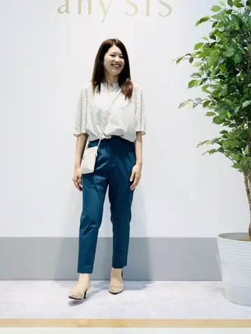 ANY SIS 岡本 コーディネート画像