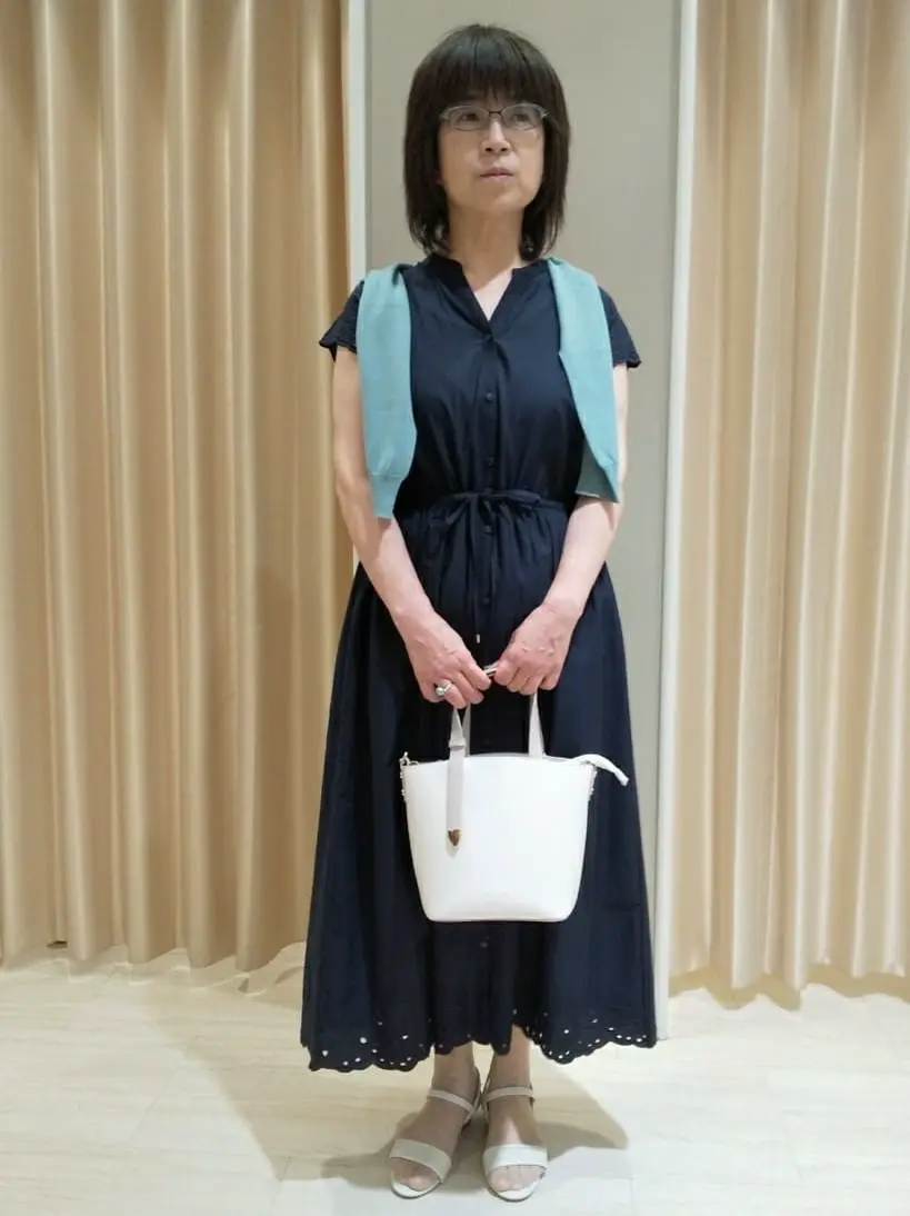 ANY SIS 岡本 コーディネート画像