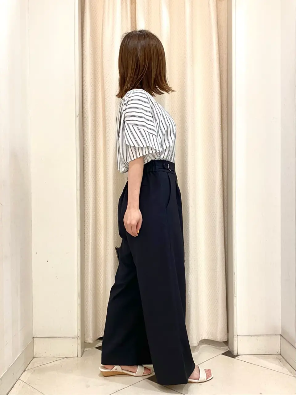 ANY SIS 横尾 コーディネート画像