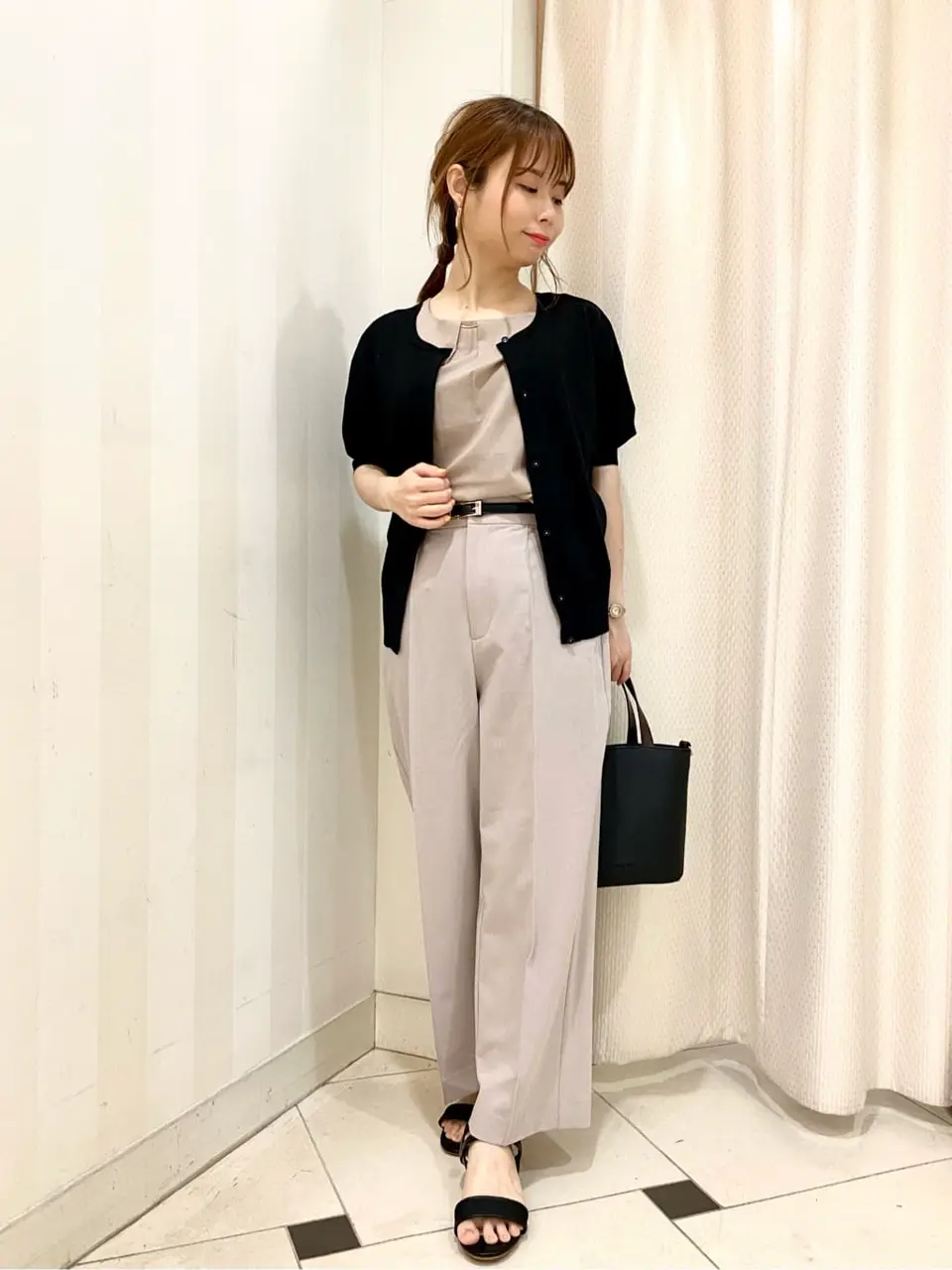 ANY SIS 横尾 コーディネート画像