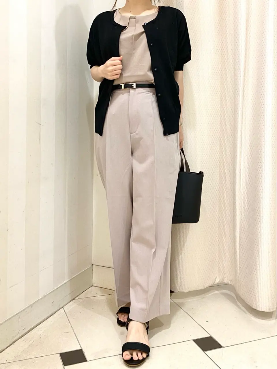 ANY SIS 横尾 コーディネート画像