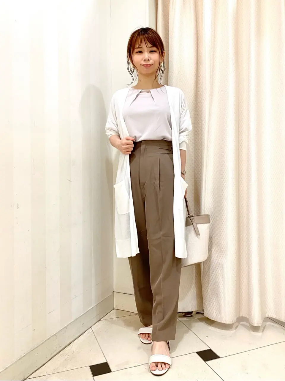 ANY SIS 横尾 コーディネート画像