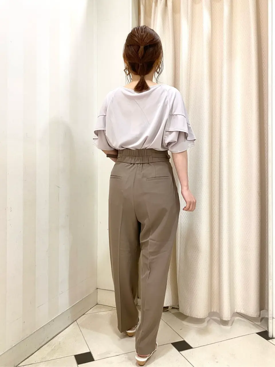 ANY SIS 横尾 コーディネート画像