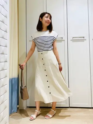 ANY SIS スタッフ コーディネート画像