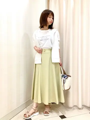 ANY SIS 横尾 コーディネート画像