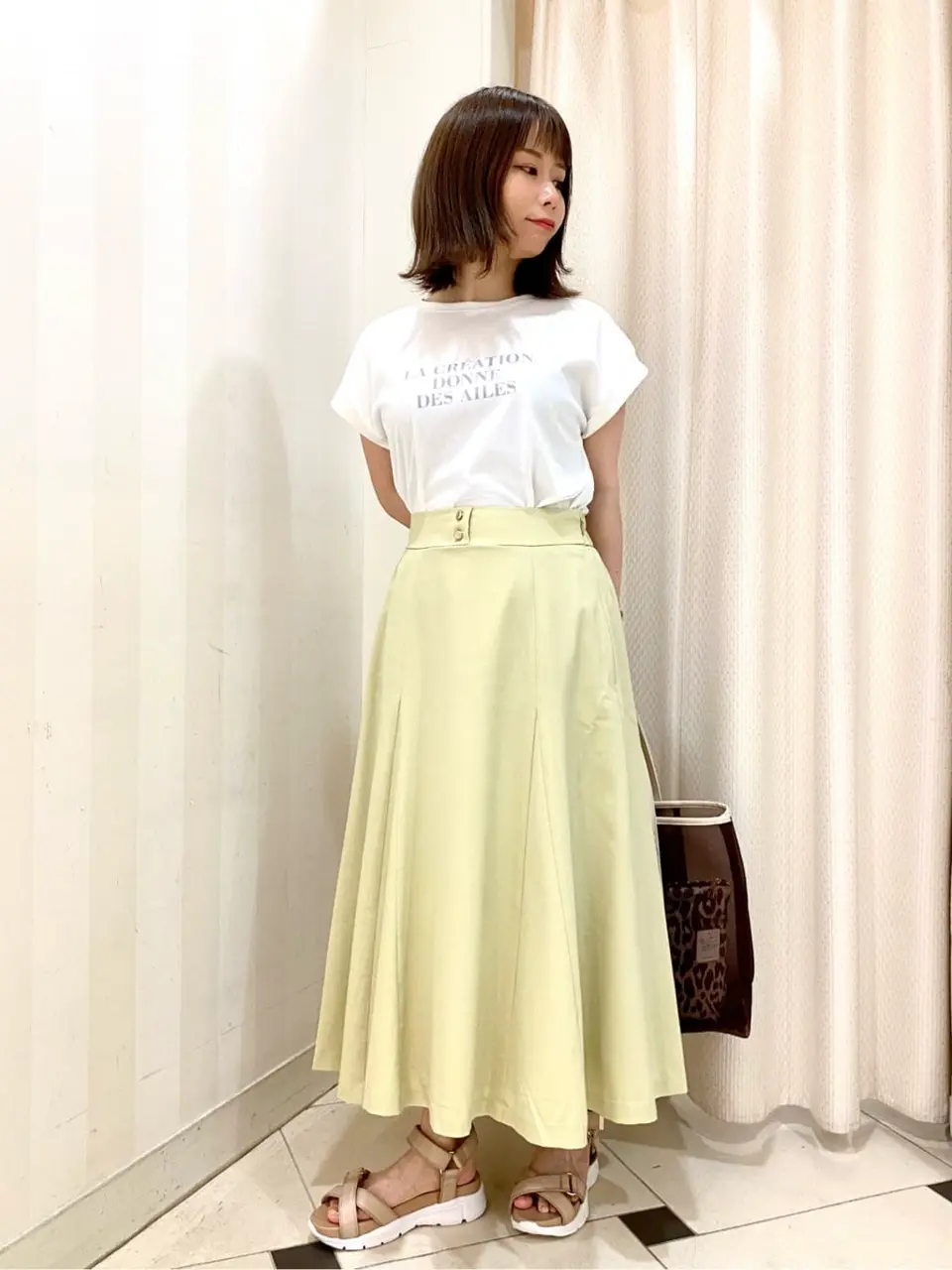 ANY SIS 横尾 コーディネート画像