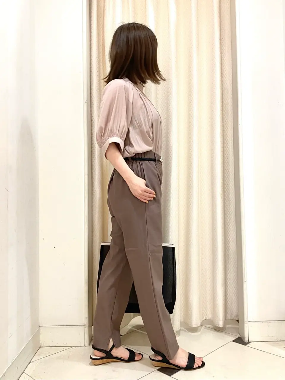 ANY SIS 横尾 コーディネート画像