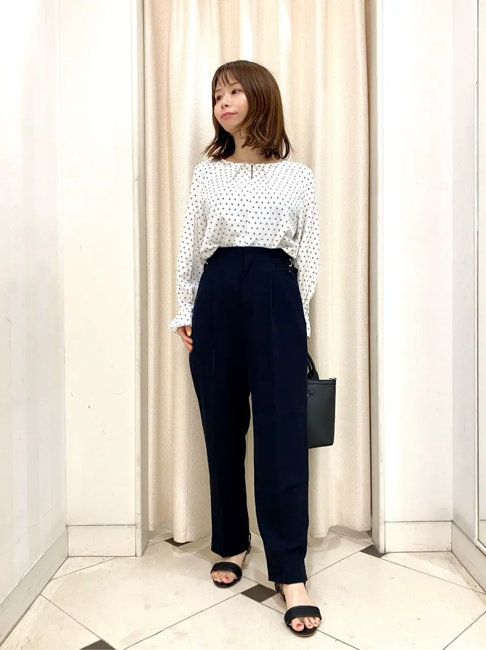 ANY SIS 横尾 コーディネート画像