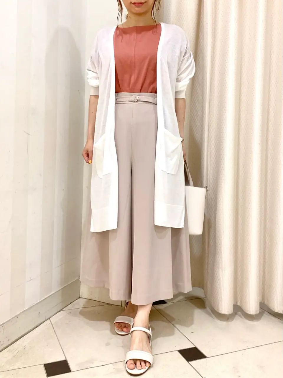 ANY SIS 横尾 コーディネート画像