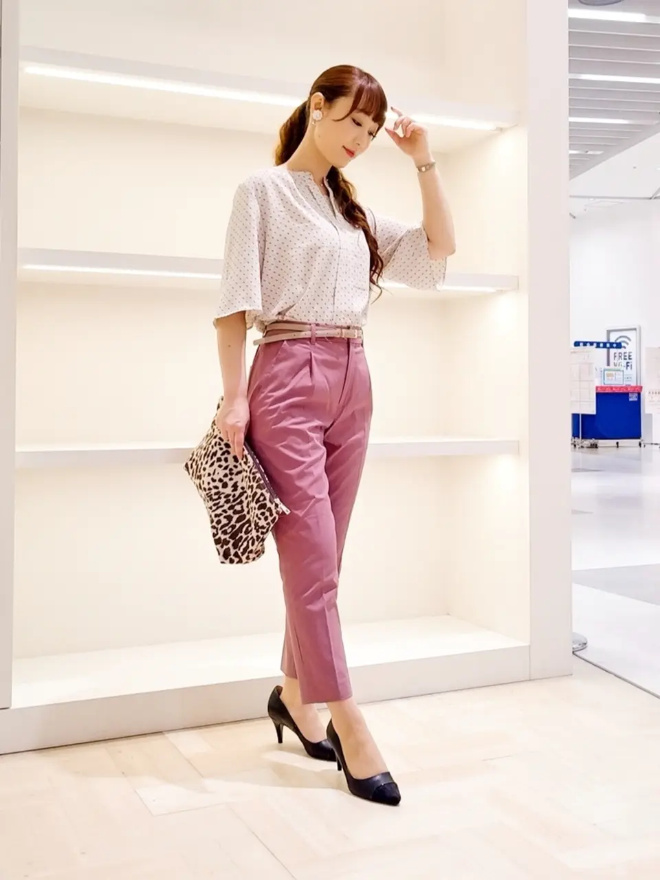 ANY SIS 福本 加奈 コーディネート画像