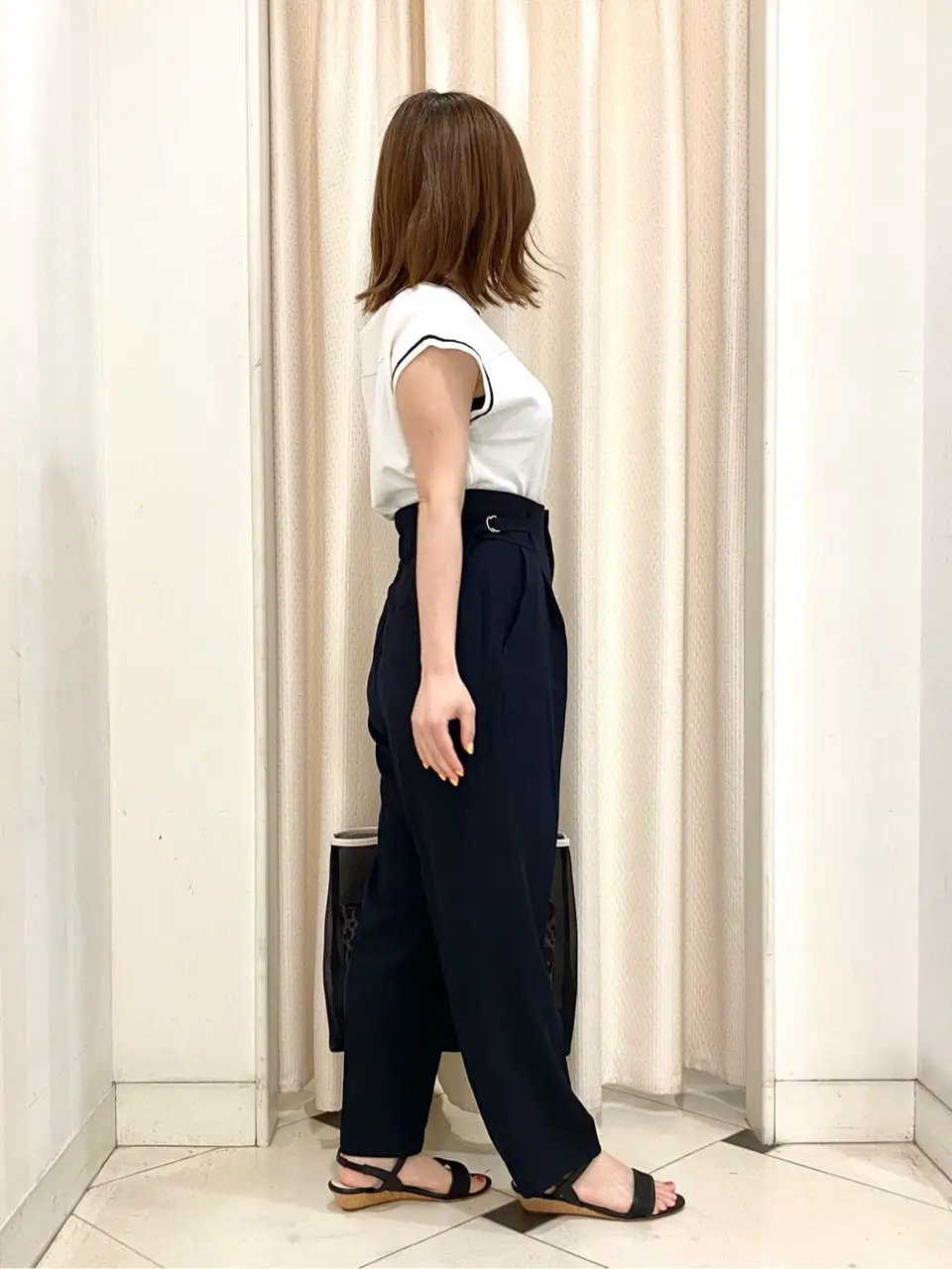 ANY SIS 横尾 コーディネート画像