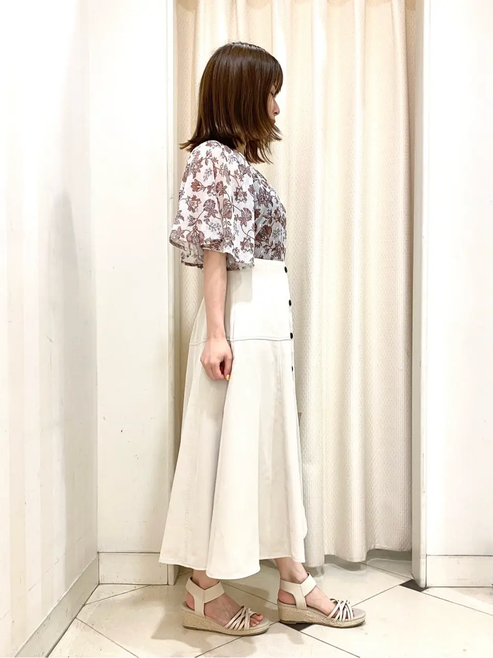 ANY SIS 横尾 コーディネート画像