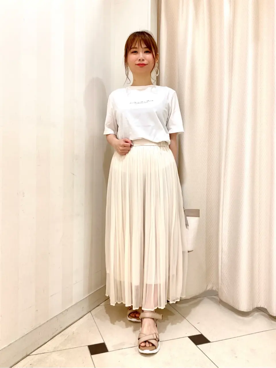 ANY SIS 横尾 コーディネート画像